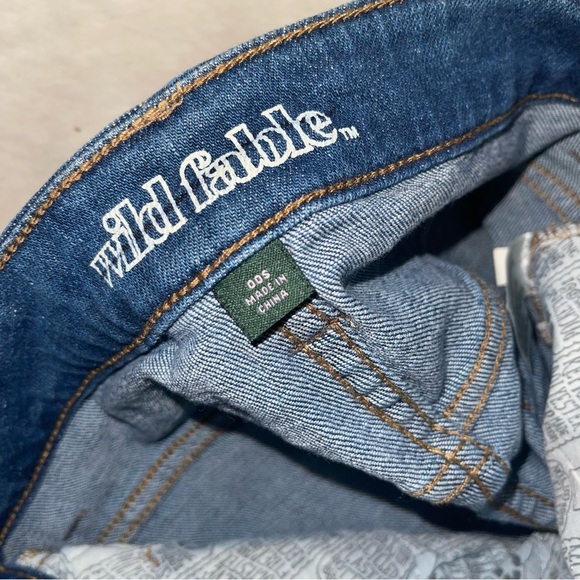 Wild Fable Skinny Jeans With Rhinestone Bling - Picture 6 of 6